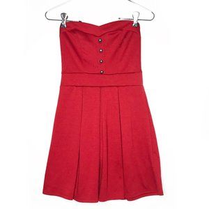 Forever 21 Red Sleeveless Dress